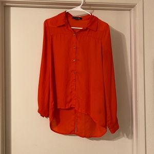 Red/orange dress shirt